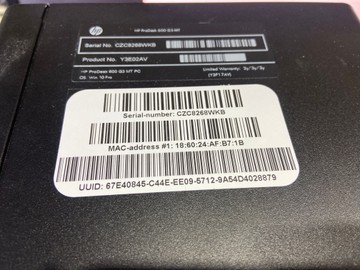 Б/в Системний блок Пк intel core i5-6500/ram 8 gb/hdd 500 gb/ssd відсутній/інтегрована 01-200974401