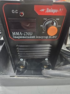 Б/у Сварочный аппарат Dnipro-M mma-250d 01-201096585
