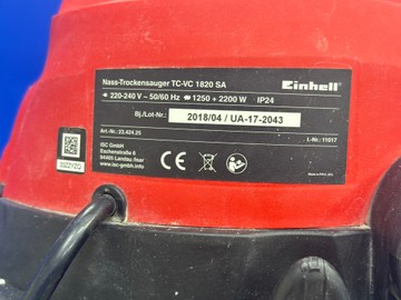 Б/в Пилосос Einhell tc-vc 1820 sa 01-201123698