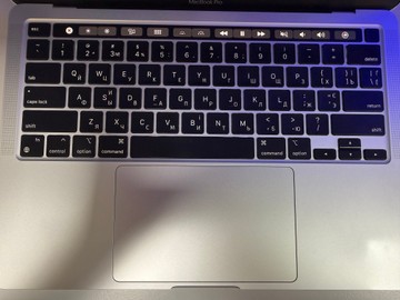 Б/в Ноутбук Apple macbook pro 13" late 2020/ a2338 / apple m1 / ram 8gb / ssd 256gb / 8 core gpu 01-201123232