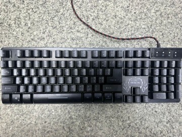 Б/в Клавіатура Real-El comfort 7090 backlit 01-201120557