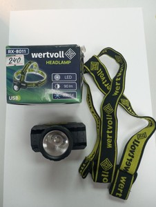 Б/в Ліхтарик налобний Wertvoll rx-8011 01-201137260