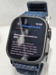 Б/у Смарт-часы Apple watch ultra 2 gps + cellular 49mm titanium case 01-201147589