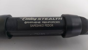 01-200582100: Century stealth graphene 13 350 titanium k40 rod 3,9m 3,5lb
