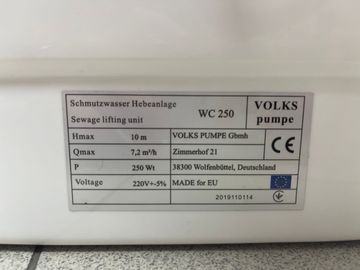 01-200608741: Volks Pumpe wc250