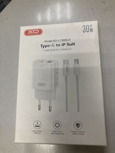 Б/в Мережевий зарядний пристрій Xo l130 + lightning 01-200781473