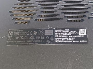 01-200789423: Lenovo 15/ryzen 5 5600h ddr4/16gb ddr4/hdd *відсутній/ssd 512 gb/geforce rtx3050 4gb