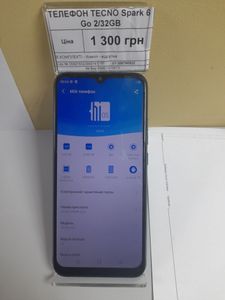 01-200790522: Tecno spark 6 go 2/32gb