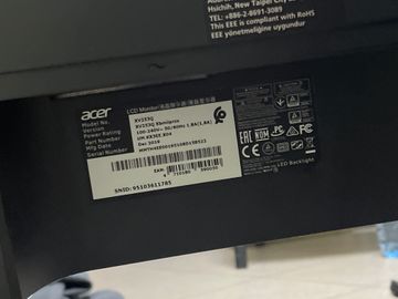 Б/в Монітор Acer nitro xv253qxbmiiprzx 01-200804694