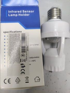 Без Виробника патрон електричний з датчиком руху е27