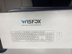 Б/в Бездротові клавіатура+миша Wisfox без моделі 01-200830359