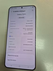 Б/у Мобильный телефон Samsung galaxy s24+ 12/256gb 01-200836487