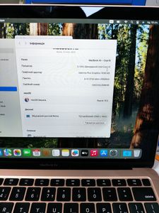 Б/в Ноутбук Apple macbook air 13" 2020 a2179 core i3 1,1ghz/ram8gb/ssd256gb/intel iris plus graphics 01-200849092