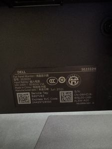 Б/в Монітор Dell se2222h / 210-azku 01-200856317