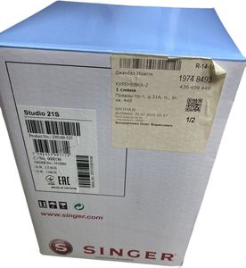 Б/в Швейна машина Singer studio 21s 01-200868015