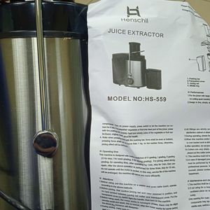 Б/в Соковитискач Henschll juicer hs-559 01-200876400
