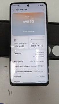 Б/в Мобільний телефон Oppo a98 5g 8/256gb 01-200891240