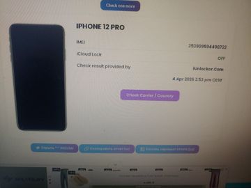 Б/в Мобільний телефон Apple iphone 12 pro 128gb 01-200915430
