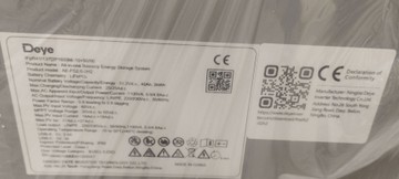 Б/в Гібридний сонячний інвертор Deye ae-fs2.0-2h2 01-200924211