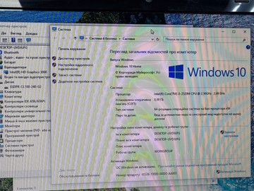 Б/в Ноутбук Dell 15/core i5 2520m ddr3/8gb ddr3/ssd 240 gb/*інтегрована 01-200930304