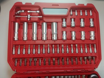 Б/в Набір інструментів Intertool et-9108 110 предметів 01-200930745