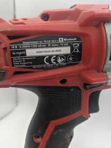 Б/у Шуруповерт Einhell te-cd 18/2 li 01-200891393