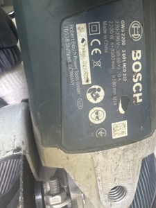 Б/у Угловая шлифмашина Bosch gws 2200 01-200934154