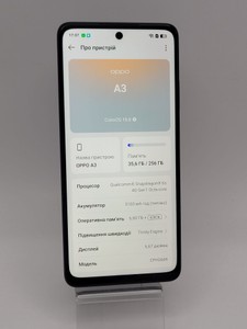 Б/в Мобільний телефон Oppo a3 4g 6/256gb 01-200896320