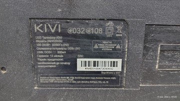 Б/в Телевізор Kivi 24hr50gu 01-200946431
