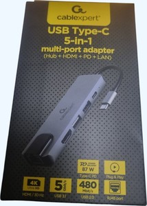 Б/в Usb-хаб Cablexpert multi-port adapter 01-200946387