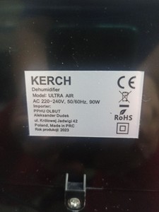 Б/в Осушувач повітря Kerch ultra air 90w 01-200972962