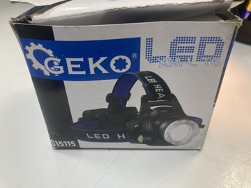 Б/в Налобний ліхтарик Geko g15115 01-200993177
