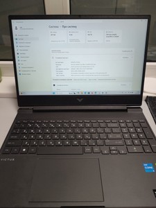 Б/в Ноутбук Hp 15/core i5-12450h ddr5/16gb ddr5/hdd *відсутній/ssd 512 gb/geforce rtx3050 4gb 01-201003641