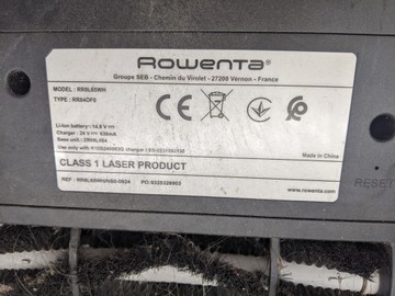 Б/в Робот-пилосос Rowenta x-plorer serie 65 rr8l65wh 01-201007734