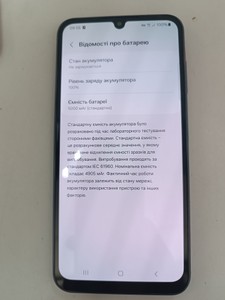 Б/у Мобільний телефон Samsung galaxy a25 5g sm-a256b 6/128gb 01-201007295