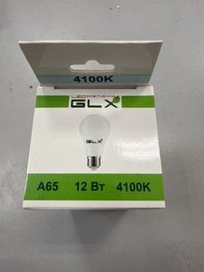 Б/в LED лампочка Glx glx a60 8вт 4100к /  glx a65 12вт 4100к 01-201008982