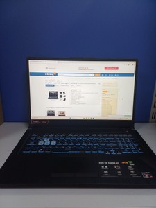 Б/в Ноутбук Asus 17/ryzen 7 7435hs ddr5/16gb ddr5/ssd 512 gb/geforce rtx2050 4gb 01-201020601