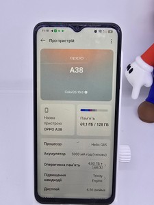 Б/в Мобільний телефон Oppo a38 4/128gb 01-201026556