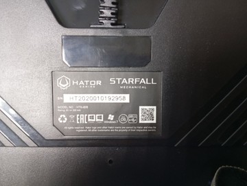 Б/в Клавіатура Hator starfall rainbow htk-608 01-201039830