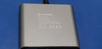 Б/у Usb-хаб Сolorway cw-hub08 usb-а+usb-c+hdmi 01-201045415
