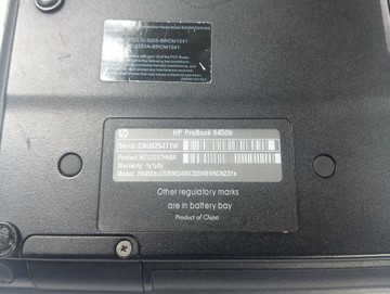Б/в Ноутбук Hp 14/core i3 350m ddr3/4gb ddr3/hdd 500 gb/ssd 120 gb/*інтегрована 01-201064975