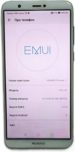 Б/в Мобільний телефон Huawei p smart fig-lx1 3/32gb 01-201074516