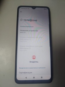 Б/в Мобільний телефон Xiaomi redmi a3 3/64gb 01-201082551