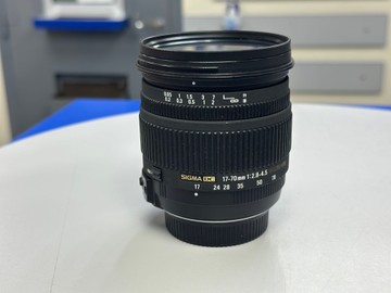 Б/в Фотооб`єктив Sigma sigma af 17-70mm f/2.8-4.5 dc 01-201096768