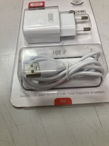 Б/у Сетевое зарядное устройство Xo l99 + lightning 01-201108746