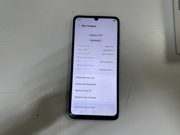 Б/в Мобільний телефон Samsung galaxy a07 4/128gb 01-201122673