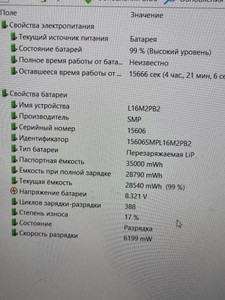 Б/в Ноутбук Lenovo 15/athlon 3050u ddr4/4gb ddr4/hdd *відсутній/ssd 128 gb/*інтегрована 01-201144897