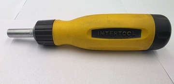 Б/в Викрутка реверсивна Intertool 13 в 1 screwdriver 01-201150049