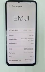Б/в Мобільний телефон Huawei p smart z stk-lx1 4/64gb 01-201156835