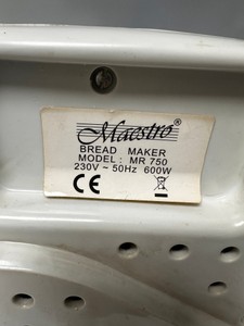 Б/в Хлібопічка Maestro mr 750 01-201173753